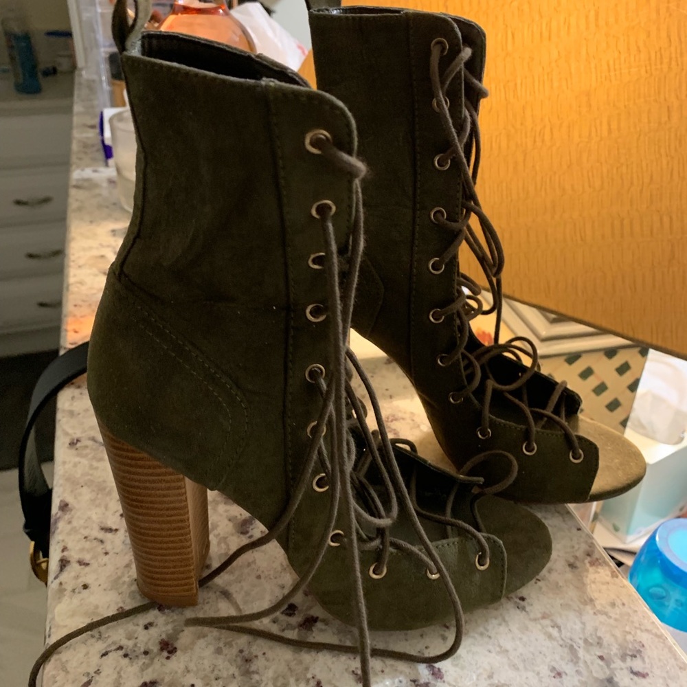 Liliana heeled booties.